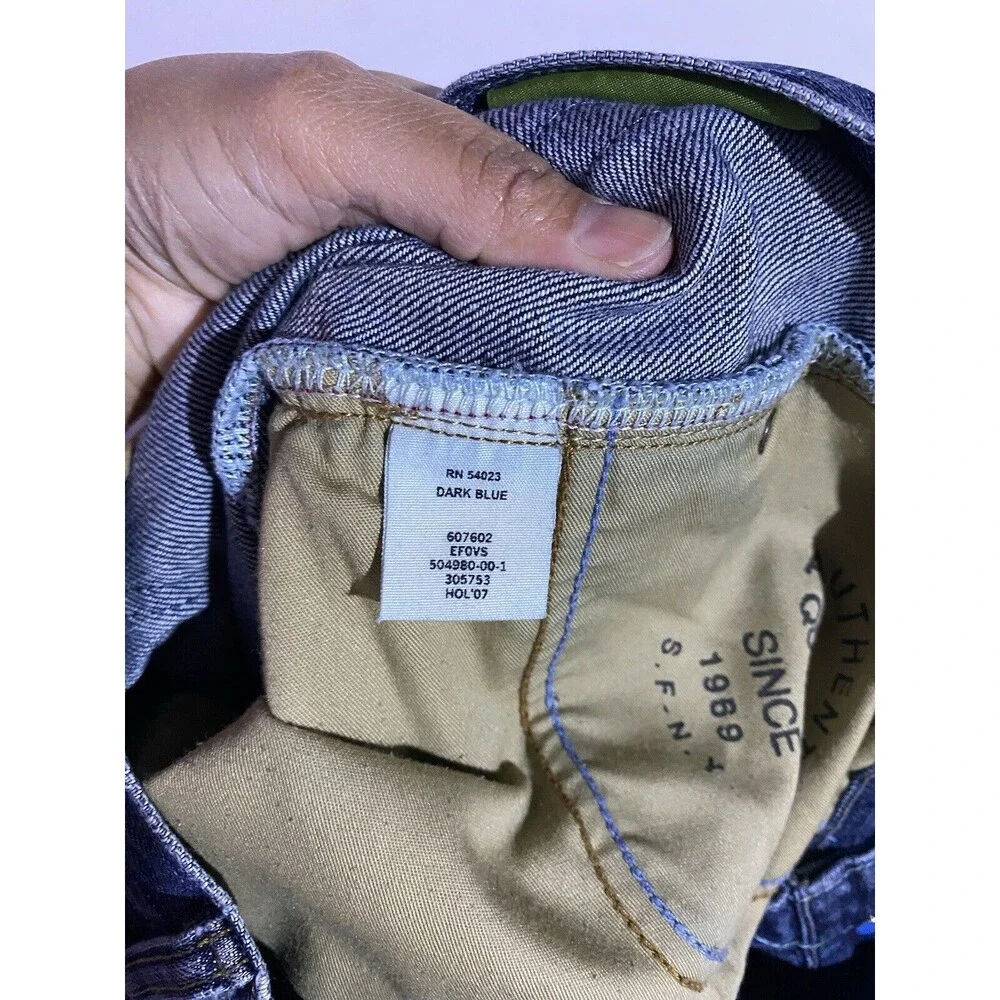 Gap Jeans Mens 30x32 Blue Dark Wash‎ Straight Fit Everyday Casual